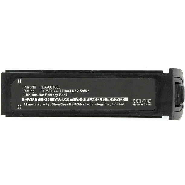 Synergy Digital Barcode Scanner Battery Ultra High Capacity Li-Ion, 3.7V, 1000 mAh Works with Datalogic 11300794 Barcode Scanner, Compatible with Datalogic 11300794 Battery 